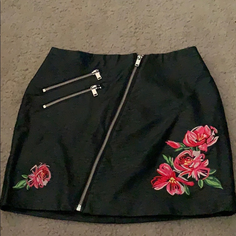 Leather skirt